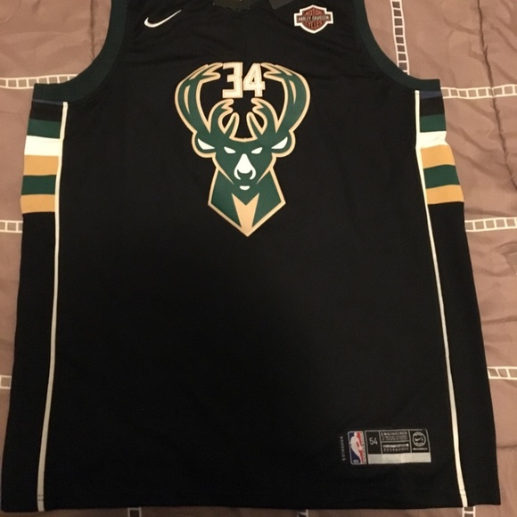 Nike Other - Milwaukee Bucks Antetokounmpo Black Jersey